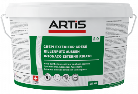 Intonaco esterno rigato ARTIS
