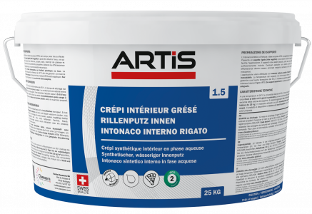 Intonaco interno rigato ARTIS