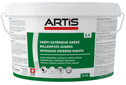 Crépi extérieur synthétique grésé ARTIS