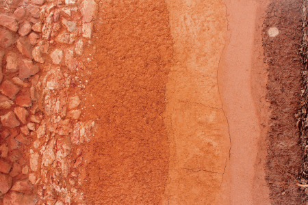 Les couleurs orangées, ocres et bruns du nuancier cromology interieur de Classidur Jallut sont inspirées de la terre