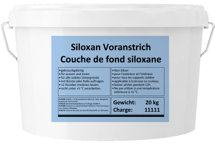 Couche de fond Crépi siloxane