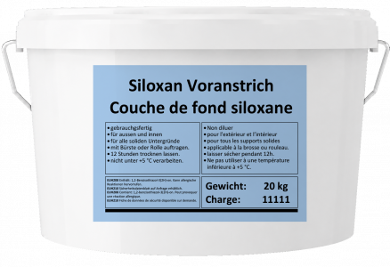 Couche de fond Crépi siloxane