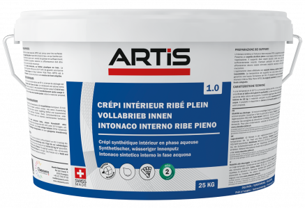 Crépi intérieur ribé plein ARTIS